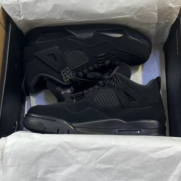 Jordan Other - Brand New Men's Air Jordan 4 Retro "Black Cat" - Sleek & Stylish, Ready to Wear!
